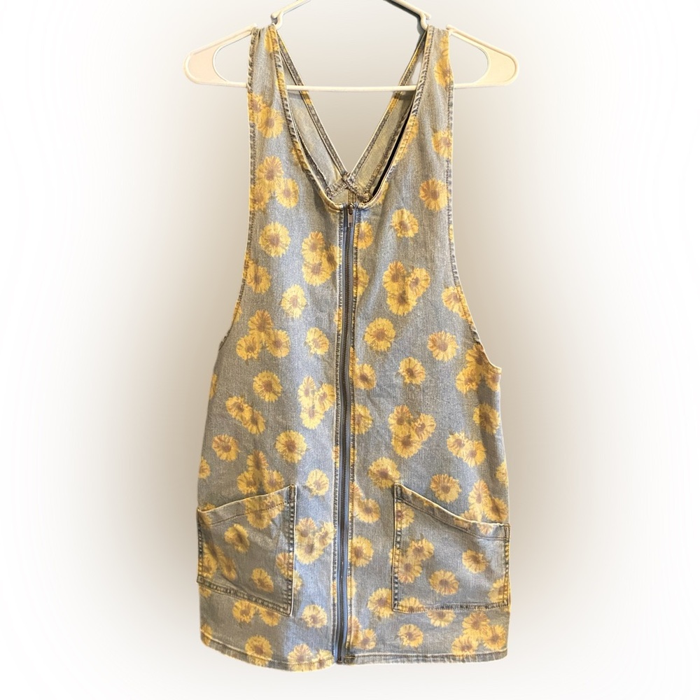 SO denim sunflower dress